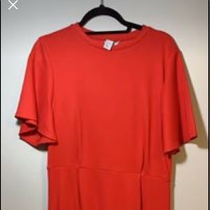 Red H&M’s Dress Size Large 12/14